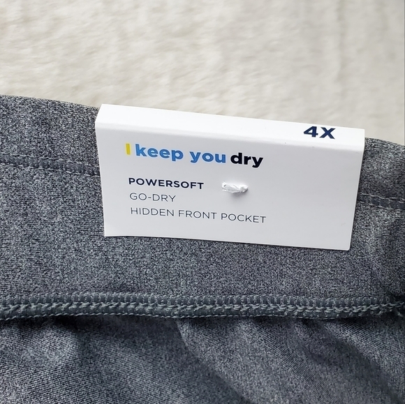 Old Navy High-Waisted PowerSoft Loose Shorts Heather Grey BNWT 4X - Picture 9 of 12